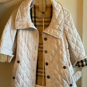 NWT Burberry belted coat